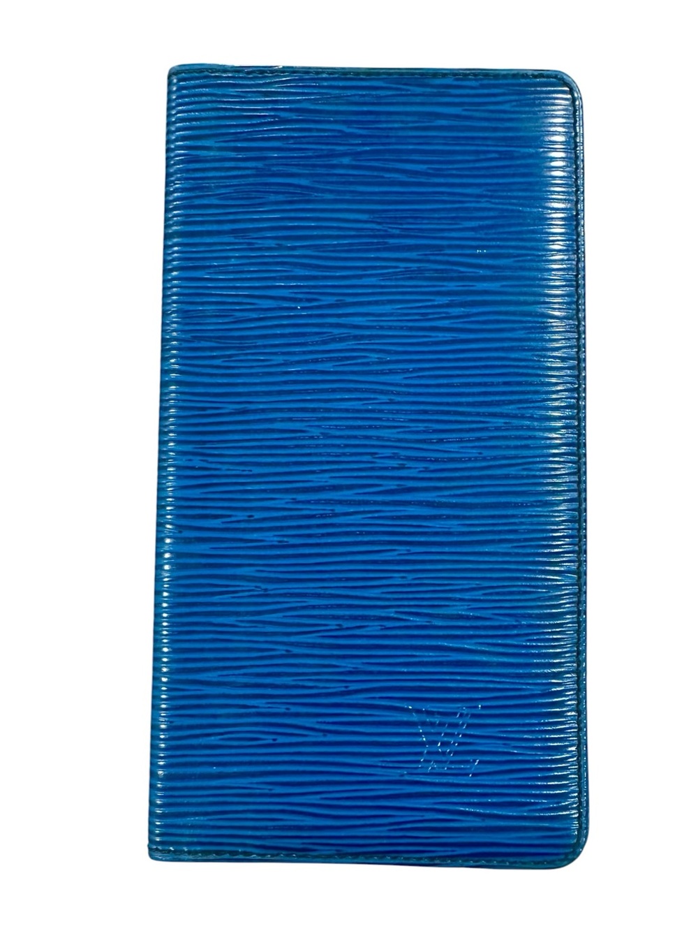 Louis Vuitton Blue Epi Leather Malletier Bifold Long Wallet - Picture 11 of 14